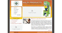 Desktop Screenshot of kalsipresses.com